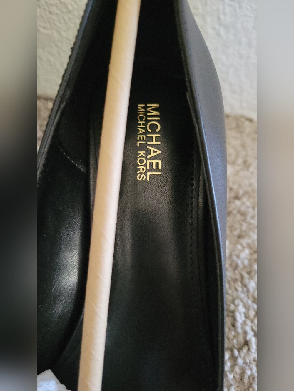 Michael Kors Black Alina Flex Pumps Size 8 - Picture 9 of 16